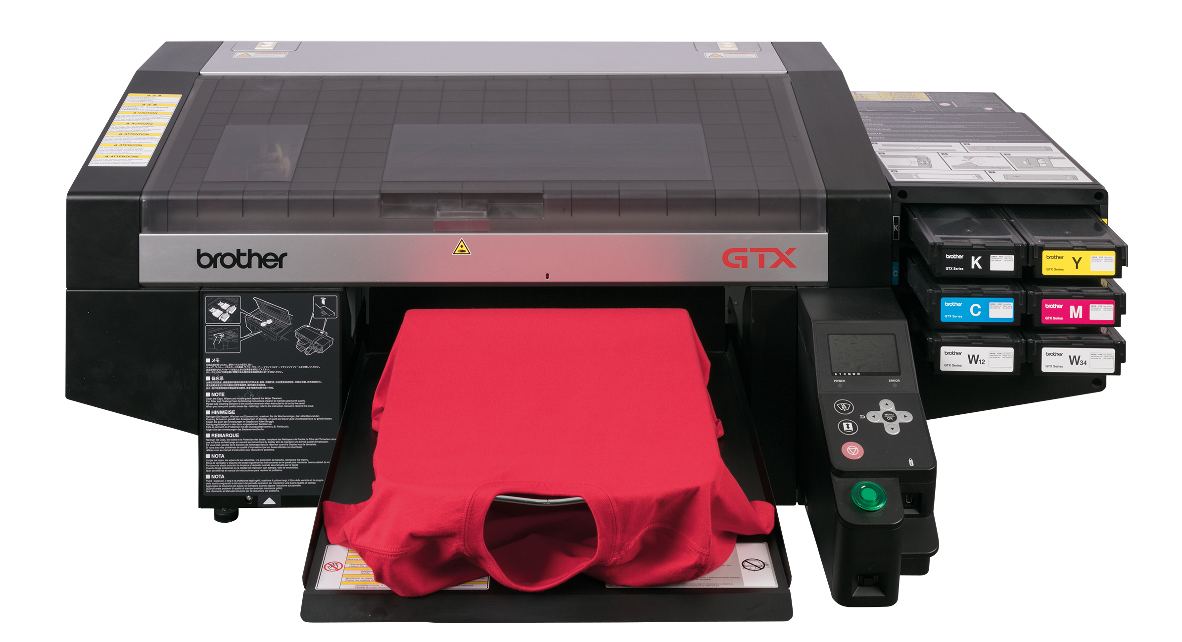 New Brother  DTG  GTX Printer  Stitch Print